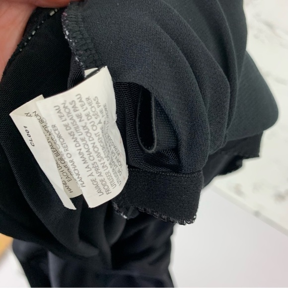 TYR Black White Monroe Stripe Aqua Controlfit One Piece Swimsuit 12 - Picture 9 of 11